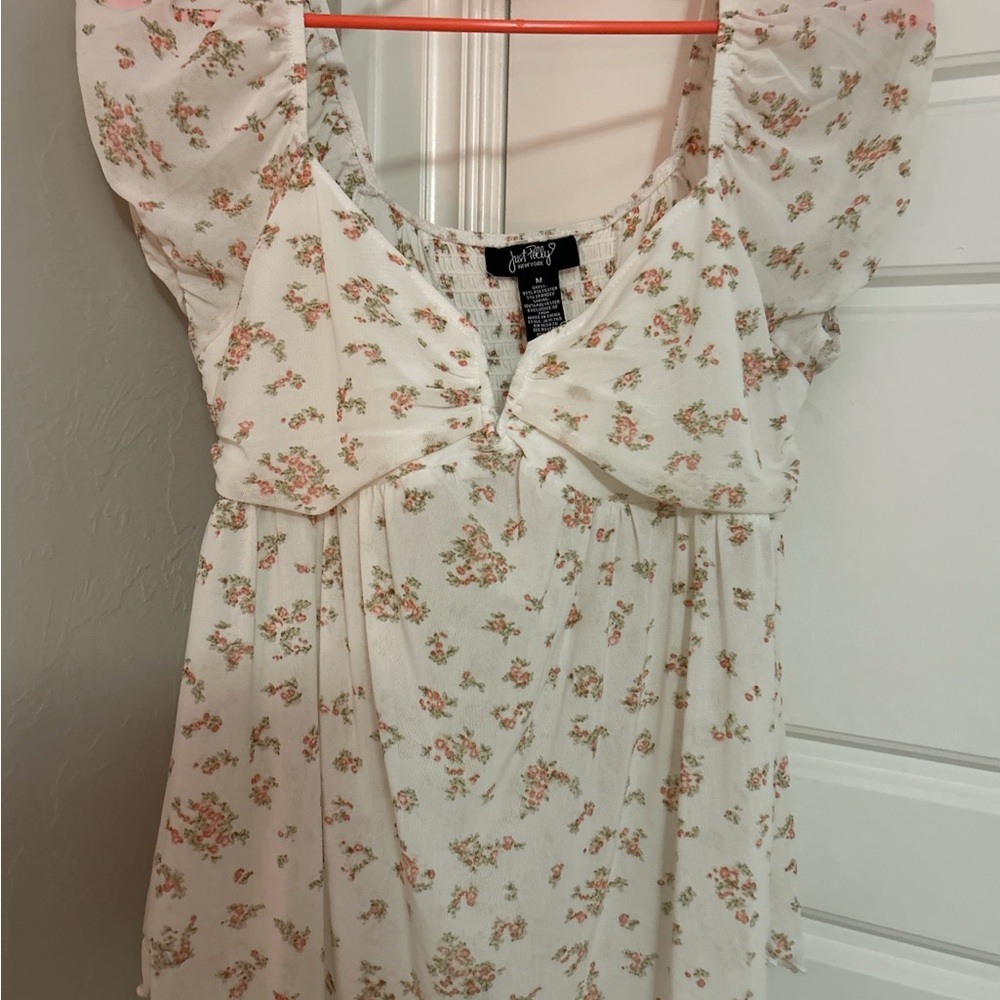 Floral Puff Sleeve Blouse